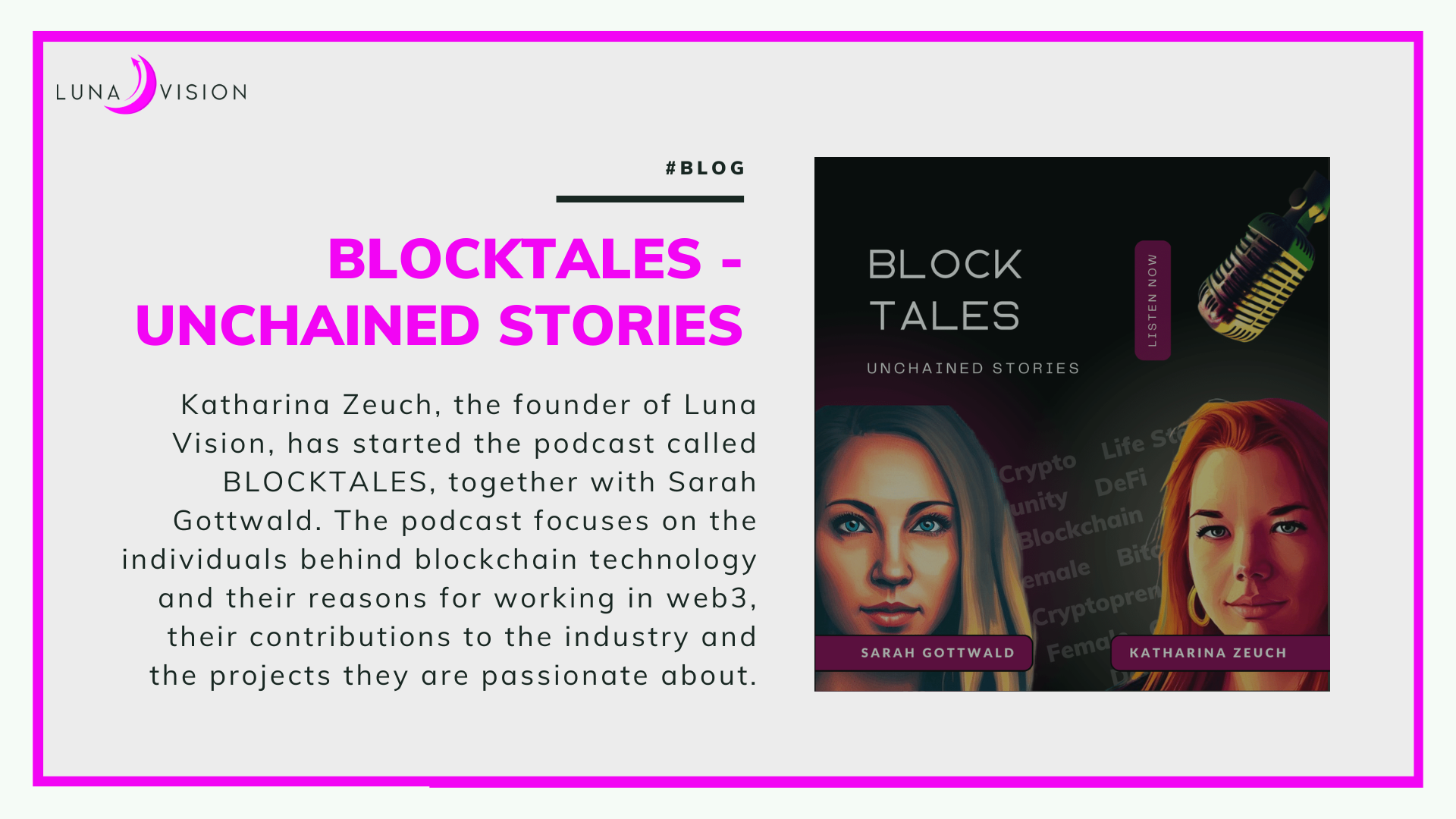Blocktales – Unchained Stories.